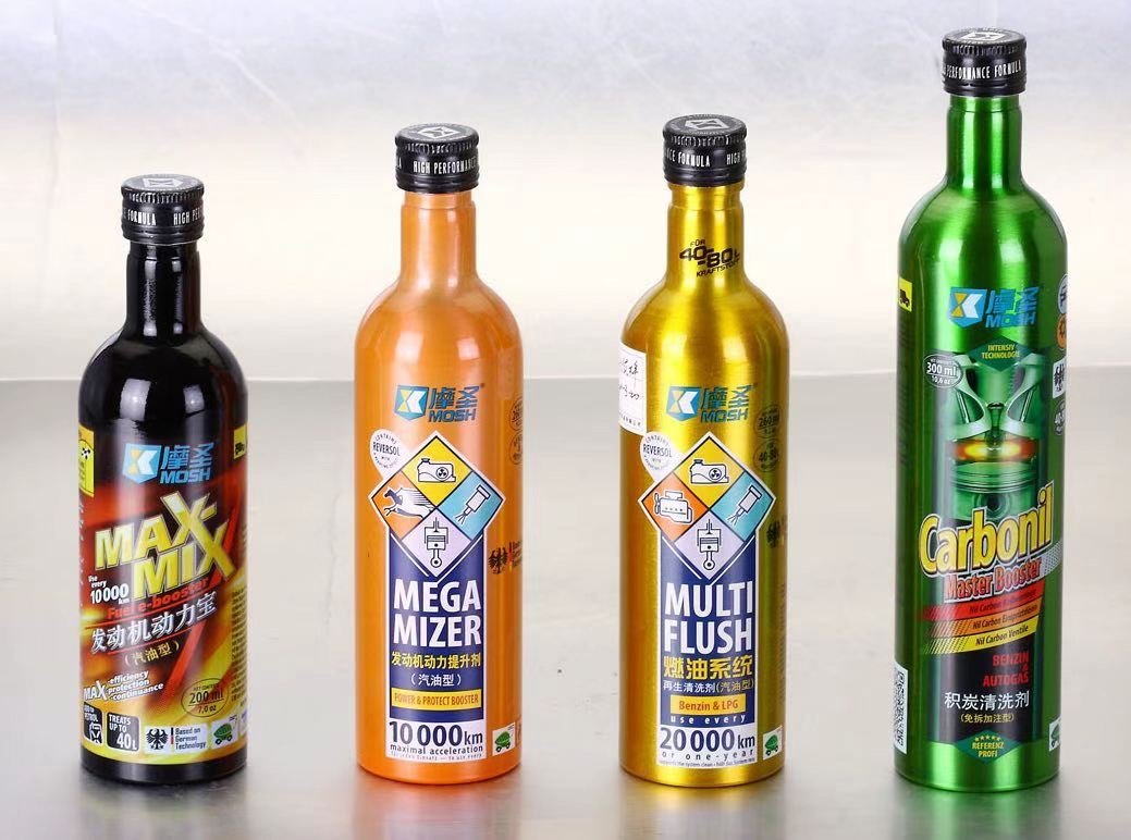 Aluminum Oil bottles